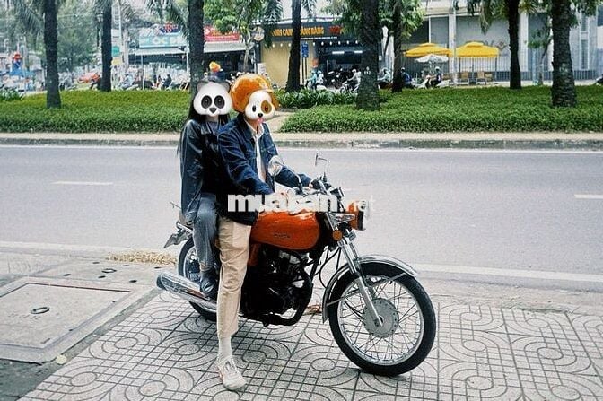 Xe máy Honda CG125 biển SG yêu dấu