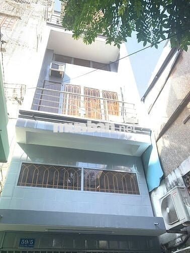 Bán nhà mặt tiền 59/5 Trần Quang Diệu, Q3, giá 6.9 tỷ, HH 1%