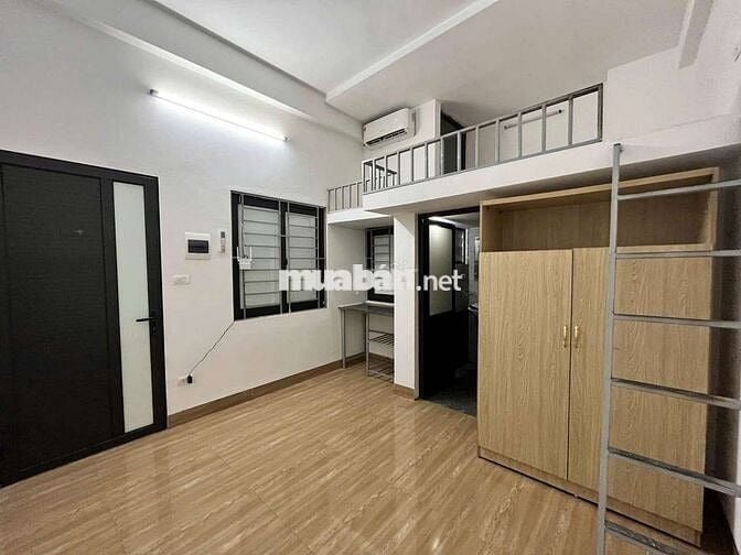 DƯƠNG QUÀNG HÀM-CẦU GIẤY, STUDIO CÓ GÁC XÉP SIÊU XINH FULL NỘI THẤT
