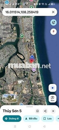 BÁN ĐẤT THỦY SƠN 5 _ VỊ TRÍ ĐẸP !