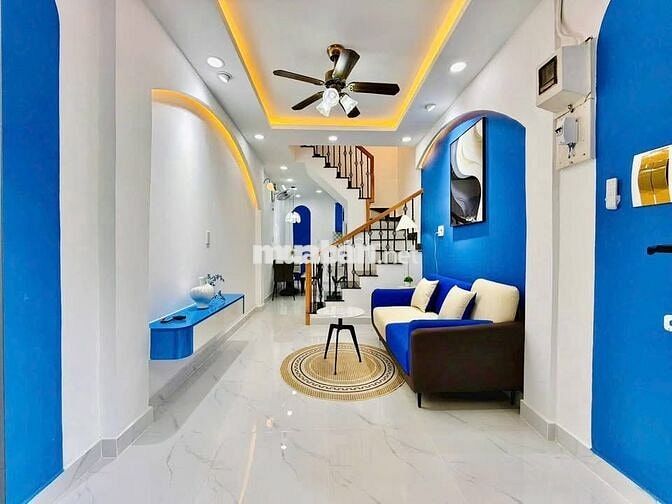 Hiếm có! Nhà đẹp Phó Đức Chính, P1, BT– 36m², hẻm ô tô, chỉ 4 tỷ!