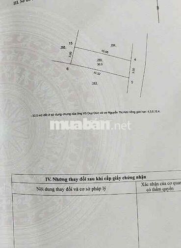 Chính chủ bán 2 lô đất 30m2/lô Phố Kẻ Tạnh, Giang Biên