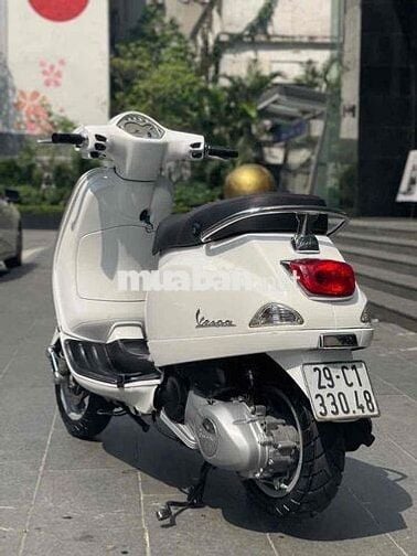 Vespa Lx 125 3vie 2014 màu trắng xe đẹp như mới