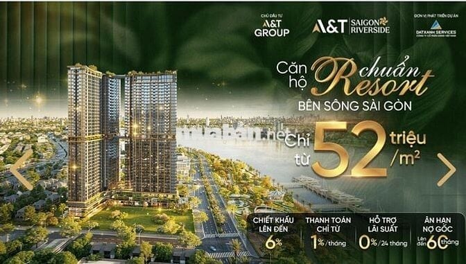Căn Hộ Chuẩn Resort Ven Sông Sài Gòn -  Bank Hỗ Trợ 75% View Đẹp 🔥🔥