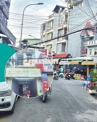 Nhà 2 Lầu Đúc Kiên Cố Mặt Đường Lớn Nguyễn Thị Thơi P. Hiệp Thành Q12
