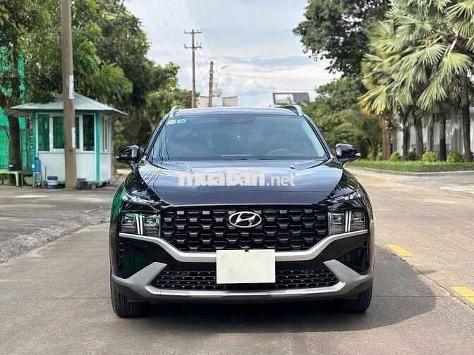 Hyundai Santafe 2.2D sx 2023, lướt 2v, ht góp.
