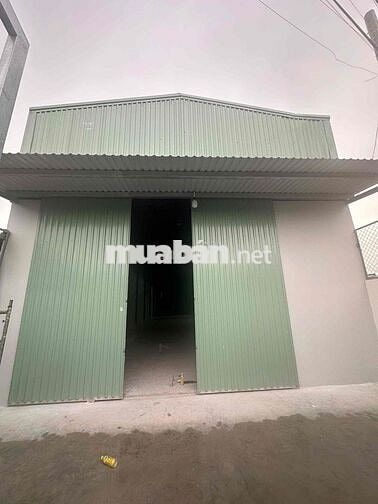 cho thuê kho xưởng ngang 8dài45m