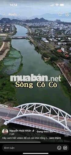 CHỦ CẦN BÁN LÔ GÓC VIEW SÔNG – KHU TÂN TRÀ 🌿