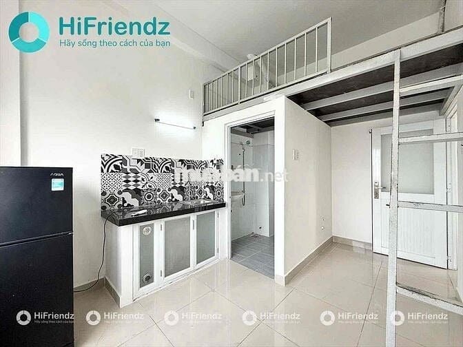 CHO THUÊ PHÒNG CÓ GÁC THOÁNG CỬA SỔ TRỜI FULL NỘI THẤT GẦN ĐH VLU, IUH