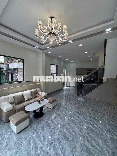 NHÀ ĐẸP NHƯ TRANH 3 TẦNG - NỘI THẤT CAO CẤP - ĐƯỜNG THÔNG XE TẢI HƠN 5