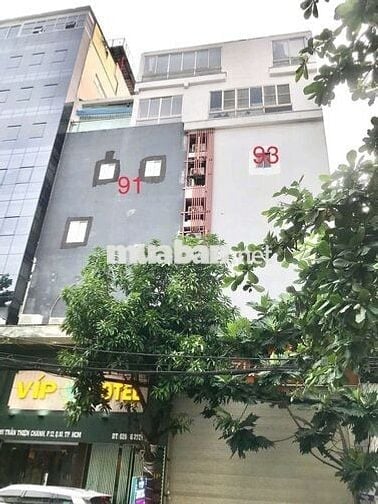 BÁN KHÁCH SẠN ĐC: 91 TRẦN THIỆN CHÁNH, P12, Q10: 7×16M 5T HĐT 90 TRIỆU