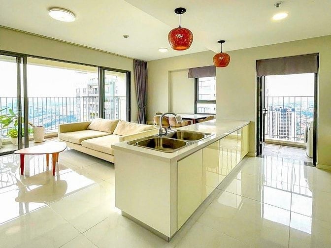 Căn hộ bán tại Masteri An Phú tầng cao gồm 2 phòng ngủ view đẹp 73m2