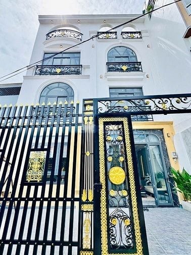 Căn nhà villa xây dựng mới 1 trệt 3 lầu sân thượng chỉ nhỉnh 3tỷ SHR