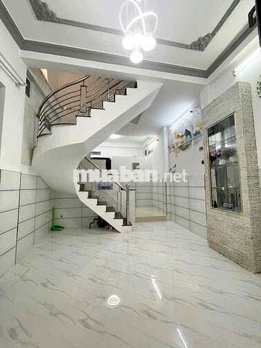 CHỈ 3.X TỶ - 4 TẦNG - GIÁP BÀ HOM, CHỢ PHÚ LÂM - 4x8 - HOÀN CÔNG FULL