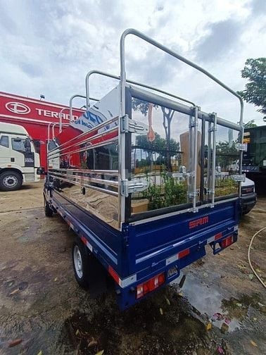 SRM T50 xanh đậm thùng khung mui bạt