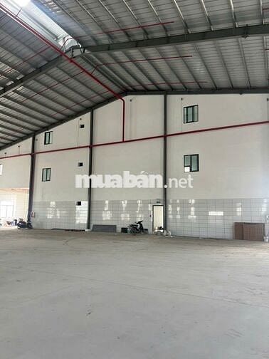 Cho Thuê Xưởng 2000m²KCN Đức Hòa,Long An,PCCC Tự Động,Chỉ 3,5 USD/m²