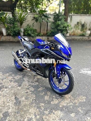 Xe Máy Anh Thao R15 V3 màu xanh