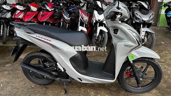 Honda Vision 2024 xám xi măng ( hỗ trợ góp )
