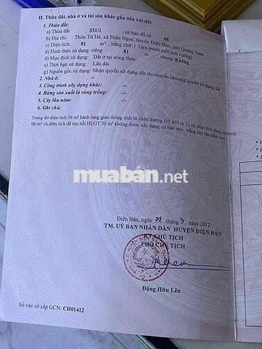 Mặt Tiền Phạm Như Xương Ngã Tư Điện Ngọc 110 m2