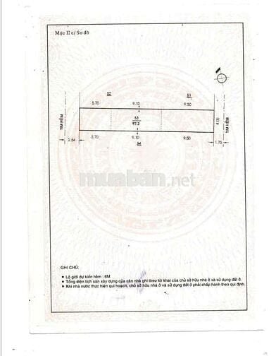 Tân Hương DT 97m² (4 x 24.5m) 2 MẶT HẺM TRƯỚC SAU