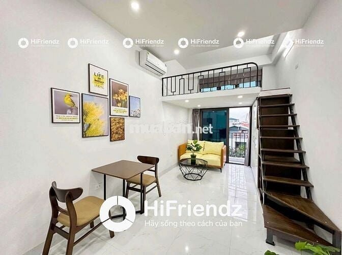 Phòng duplex bancol gác cao m6 , rộng 20m² 📍 Nguyễn Thị Tú