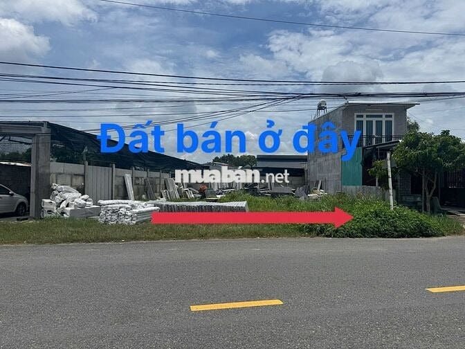 Bán đất mặt tiền Ba Sa : 106m2 ( 5x25 ) - 93m2 thổ cư . Giá 1 tỷ 050