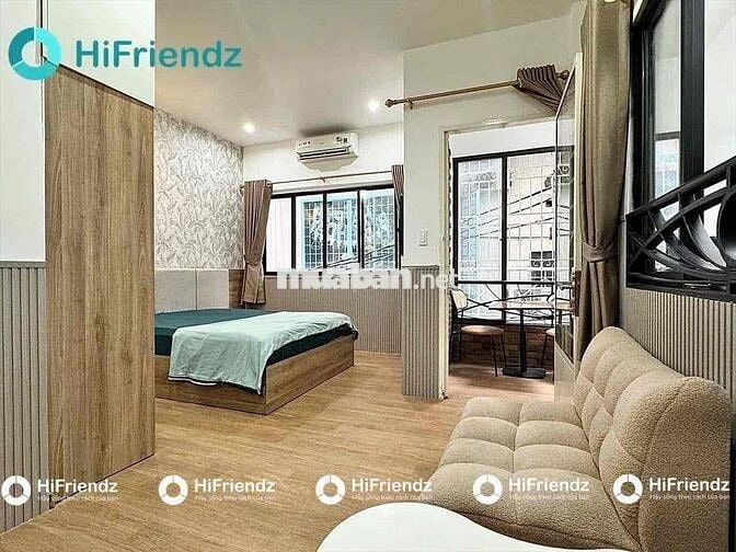 🎄TRỐNG SẴN CĂN 1PN KHU PHỐ NHẬT QUẬN 1_FULL NT BAN CÔNG MỚI NHƯ HÌNH✅