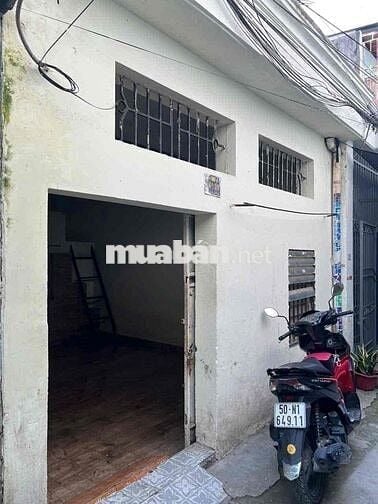 Nhà ở khu dân cư đông đúc, hẻm 3m , cách võ văn Vân 100m,