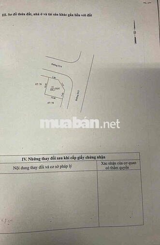 Bán đất góc hai mặt tiền đường D12 & N14 phường Phú Tân
