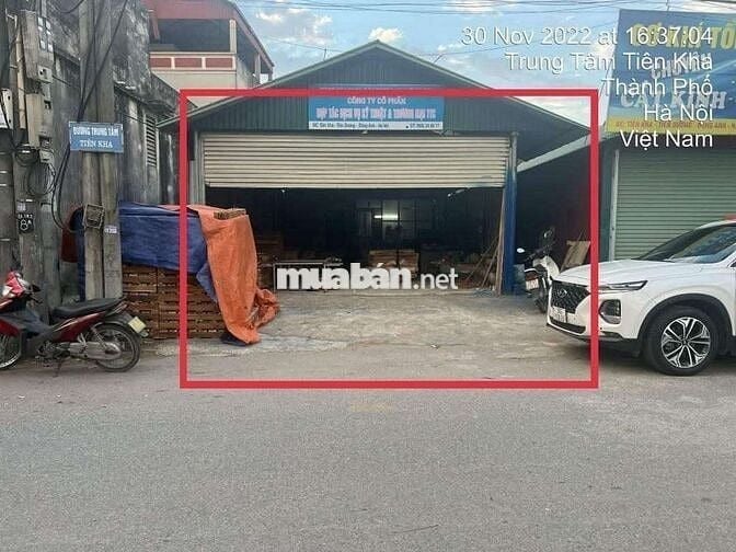Đất đẹp 193m² đầu làng Tiên Kha. Đông anh – ô tô đỗ cửa. Giá 10tỷ