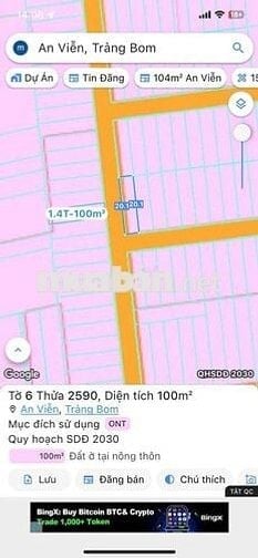Sang Nhượng Thửa Đất Lô Góc Thổ Cư Ngay Cạnh KCN Giang Điền