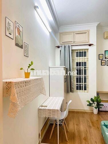 Phòng vintage, giá đẹp, phường 7 Bình Thạnh gần chợ cây Quéo, sát Q3,