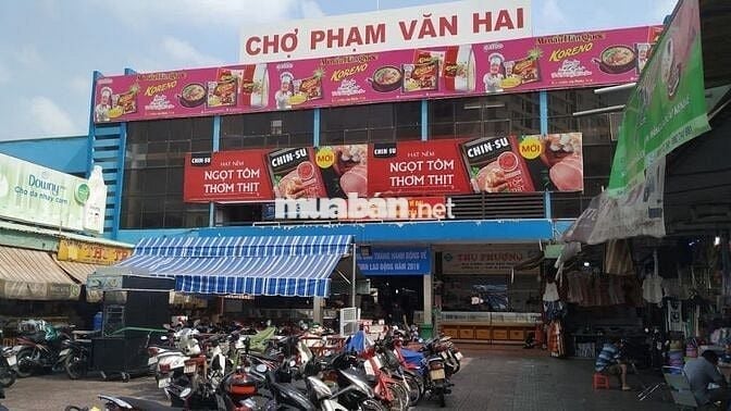 Ngang 4,5m x 13,5m, 63m² chỉ 7,9 tỷ.  ngay chợ Phạm Văn Hai , Hẻm 3,5m