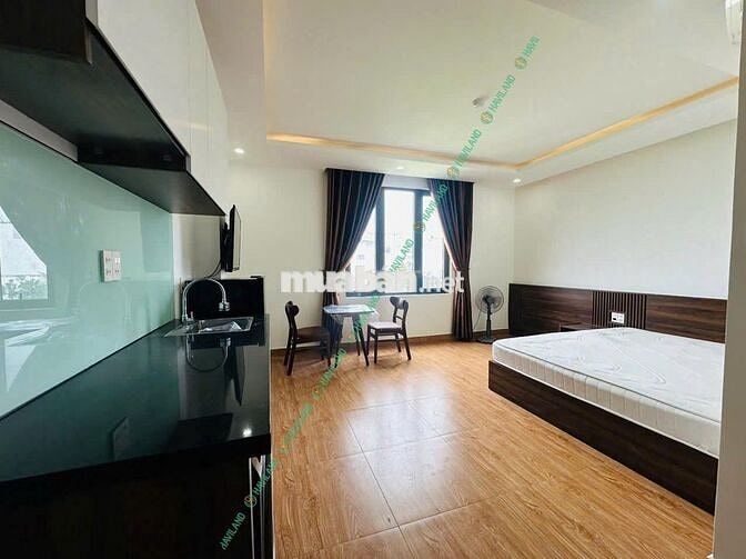 Studio mới 100%, 38m2, chỉ 7tr5, có dịch vụ dọn phòng, cửa sổ thoáng