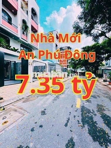BÁN NHÀ ĐẸP AN PHÚ ĐÔNG 27 – Q12 | GIÁP THỦ ĐỨC, BÌNH THẠNH | XE HƠI