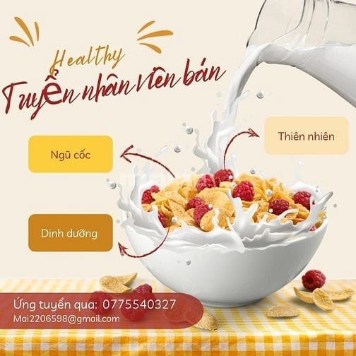 Việc làm bán hàng Part/Full time 