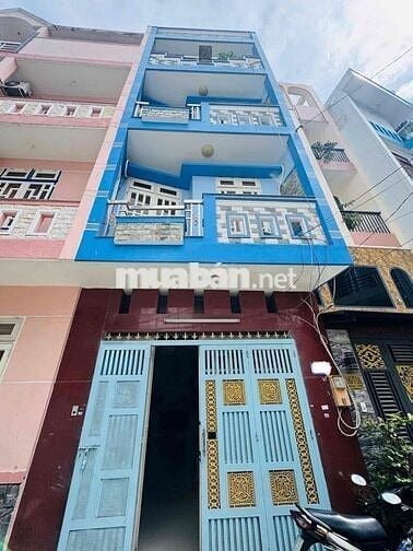 Bán nhà hẻm xe hơi,50 m2 xây 5 tầng chỉ 6 tỷ,Phạm Văn Chiêu ,Gò Vấp