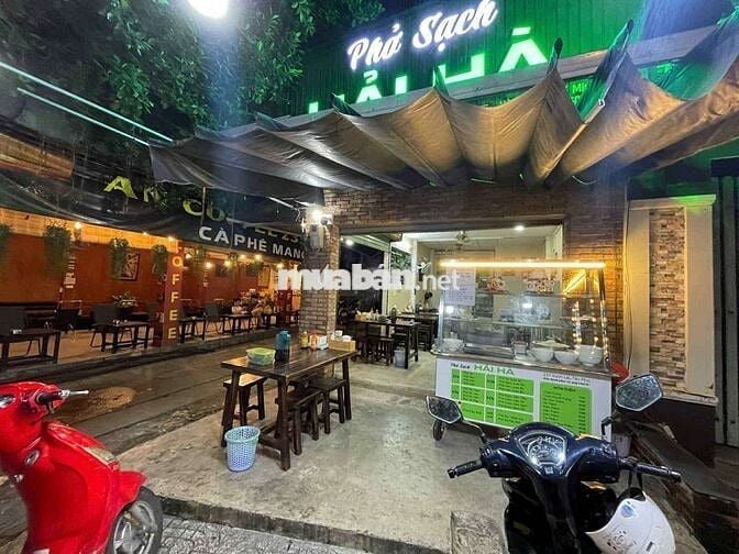Sang quán Phở góc 2mặt tiền Vườn Lài Tân Phú giá thuê 12tr sang 99tr