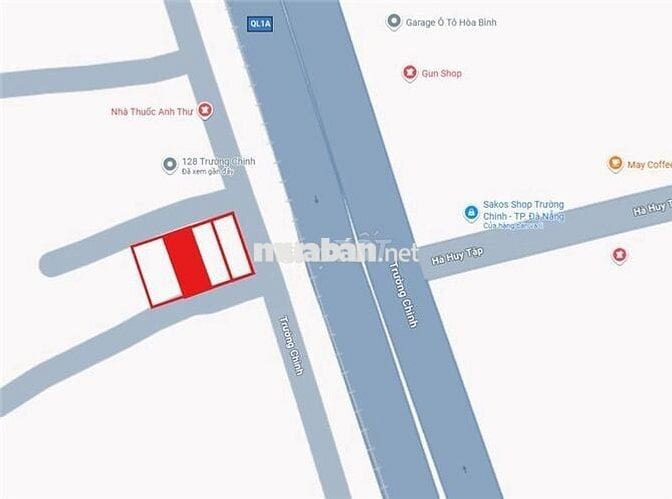 Chính chủ bán đất 2 mặt kiệt Oto hướng ĐN, TB, 100m2 ngang 6m