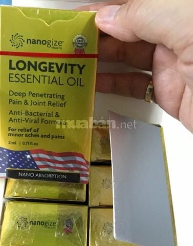 Dầu vàng Mỹ Longevity 220k/ chai, date 2030