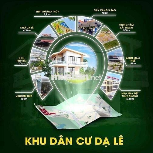 Mở Bán Đợt 2 Khu Dân Cư Dạ Lê - Thành Phố Huế