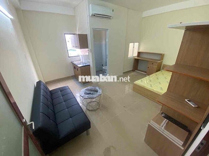 Cho thuê căn hộ Studio Cửa sổ thoáng Q8 gần Parc Mall, nhà thờ Nam Hải