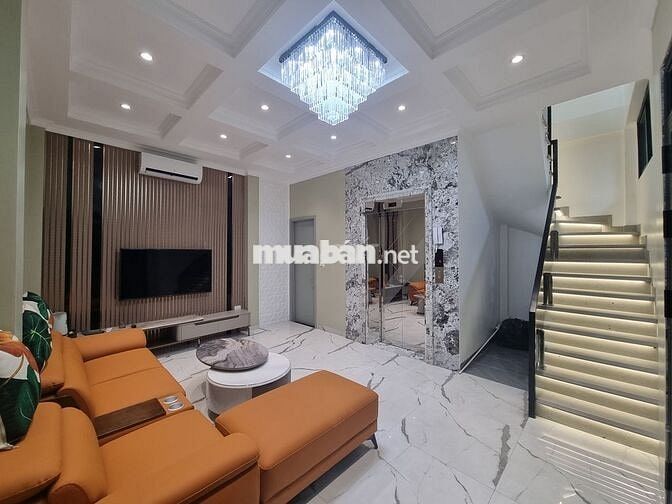 GIÁ 12 TỶ! NHÀ 7 TẦNG THANG MÁY KHÂM THIÊN: 40m, MT 6.5M - NỘI THẤT 5💥