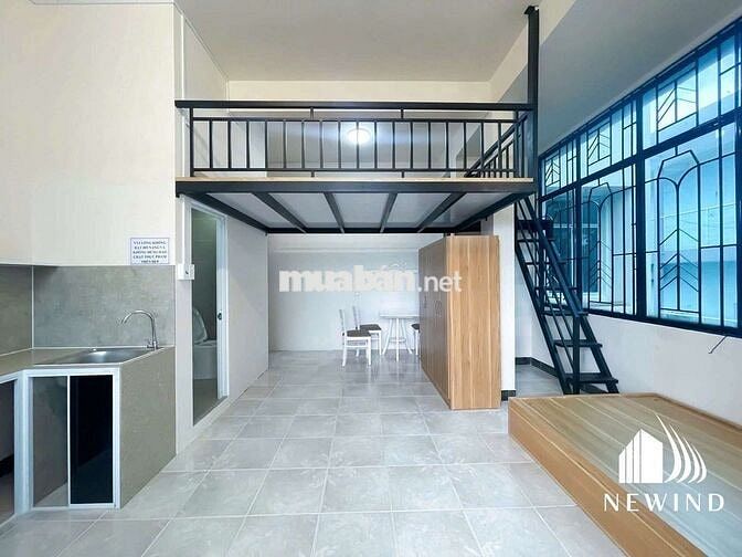 Phòng trọ Duplex ban công đủ nội thất gần Lotte tiện qua Quận 4