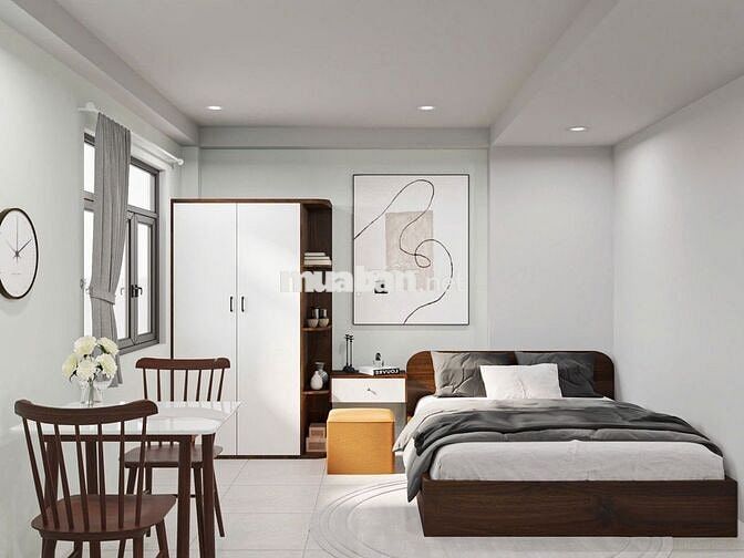 Cho Thuê Căn Hộ Cửa Sổ Full Nội Thất ở Đặng Thùy Trâm, quận Bình Thạnh
