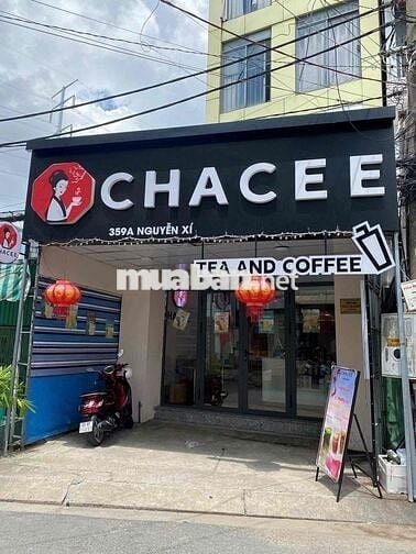 Sang mặt bằng kinh doanh trà sữa