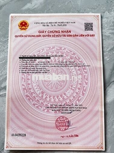 Đất ven DT784 – Tâm điểm đầu tư sinh lời tại Gò Dầu, Tây Ninh!
