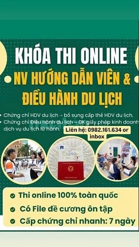 Đào tạo và Thi chứng chỉ nghiệp vụ du lịch