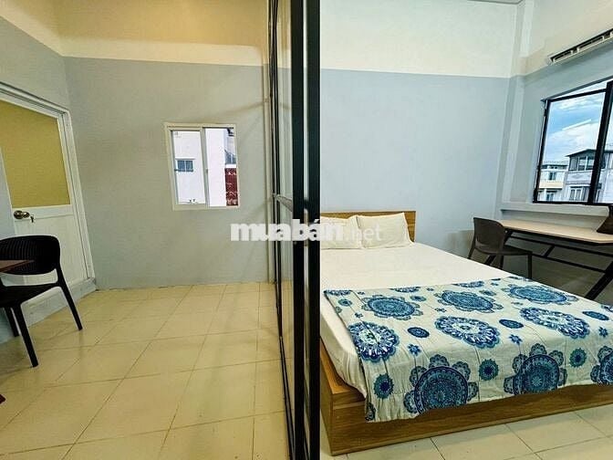 Cho thuê căn hộ studio, đầy đủ tiện nghi