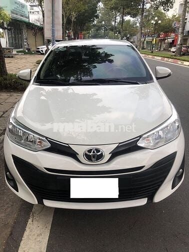 Toyota Vios E CVT 2019 màu trắng, số tự động